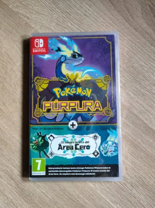 Nintendo Switch Pokémon Púrpura + Área Cero