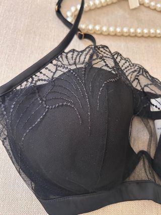Sujetador Intimissimi 90C Encaje Negro