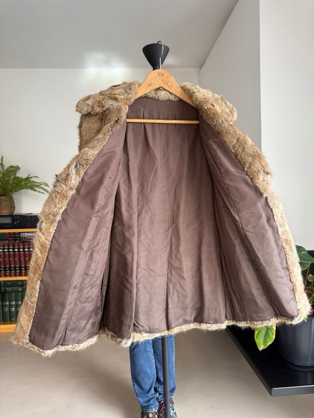 Abrigo de piel mujer talla 44-46