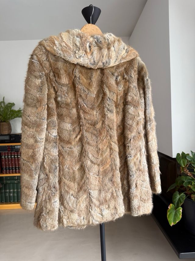 Abrigo de piel mujer talla 44-46