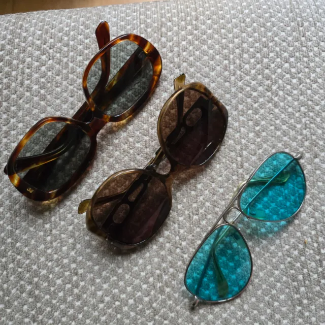 Gafas de sol vintage (3 pares)