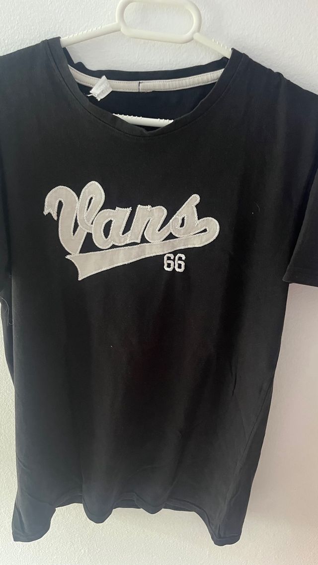 Camiseta Vans Negra Talla M