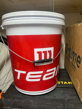 Bote Wilson Vacío Pelotas Tenis