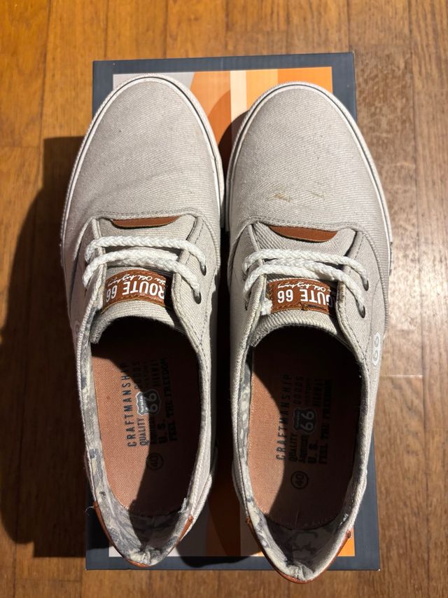 Scarpe Route 66 beige/marrone