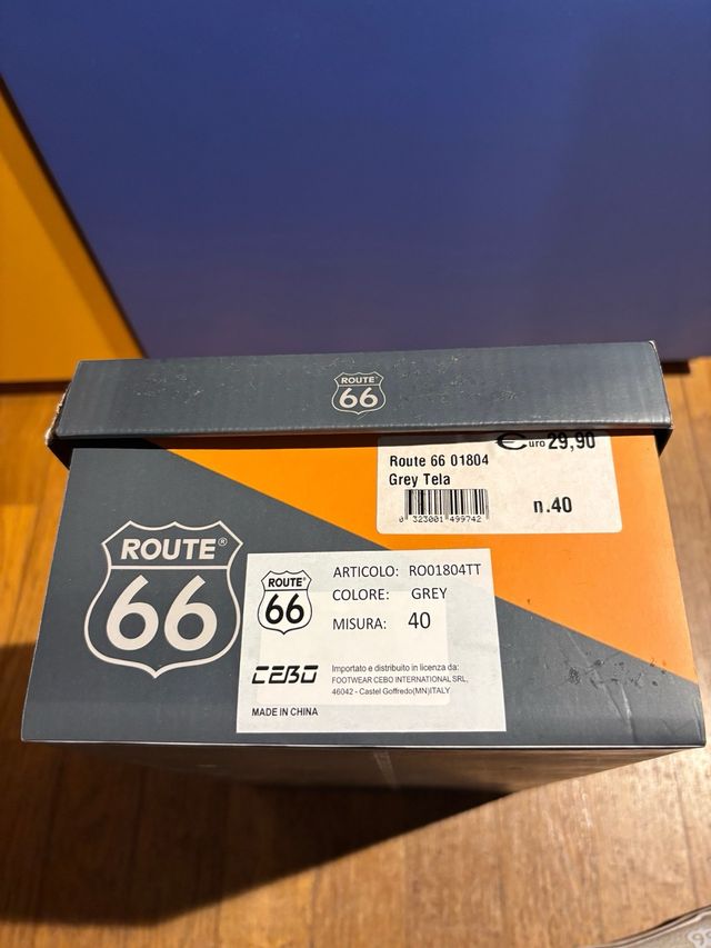 Scarpe Route 66 beige/marrone