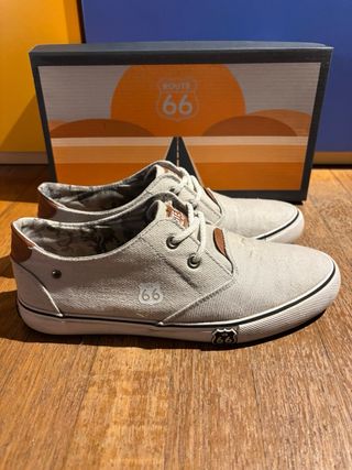 Scarpe Route 66 beige/marrone