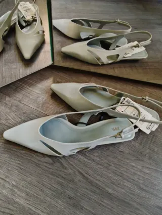 Zapatos Slingback Puntiagudos
