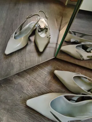 Zapatos Slingback Puntiagudos