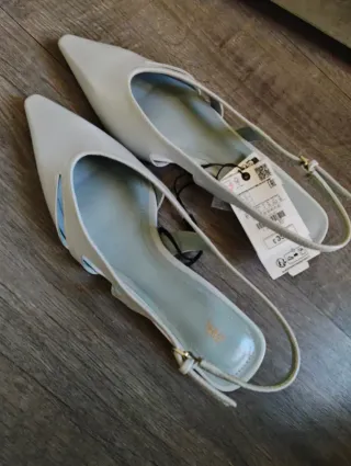 Zapatos Slingback Puntiagudos