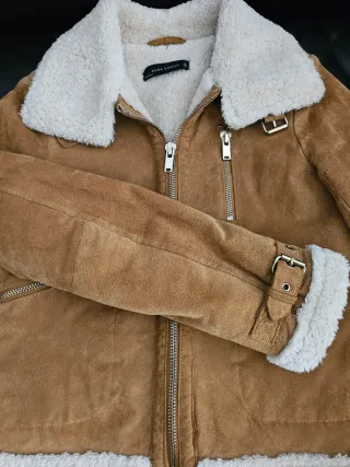 Cazadora Zara ante forrada S