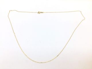 cadena oro 18k 25cm