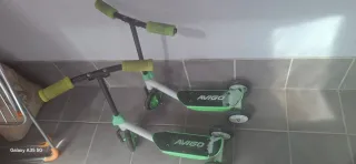 2 Patinetes Avigo 3 Ruedas Verdes