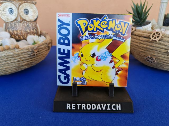 Caixa de Substituição Pokémon Edição Amarela GB