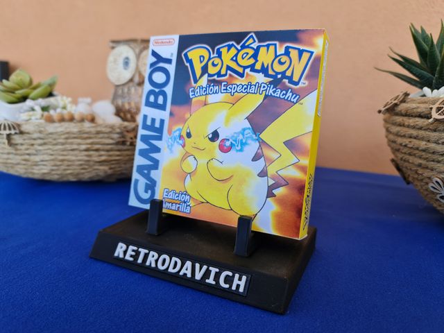 Caixa de Substituição Pokémon Edição Amarela GB