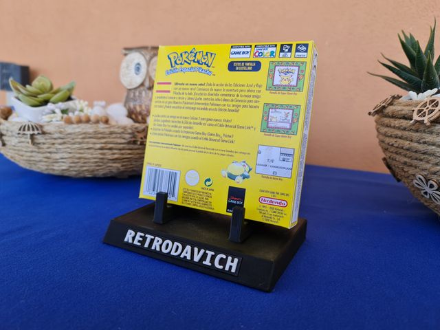 Caixa de Substituição Pokémon Edição Amarela GB