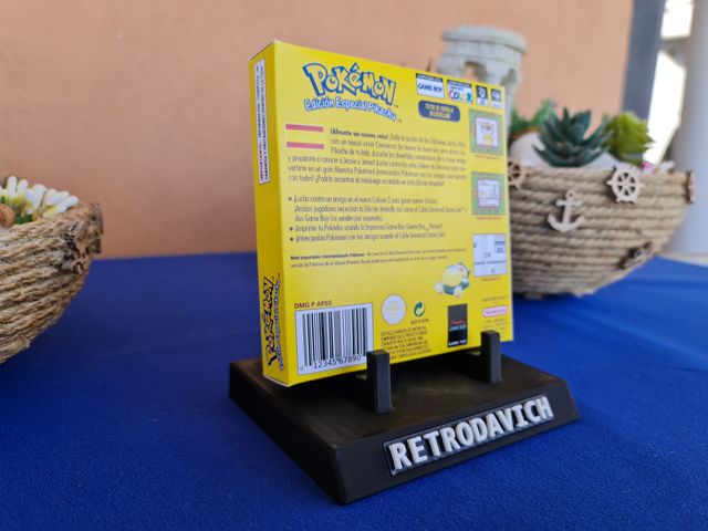 Caixa de Substituição Pokémon Edição Amarela GB