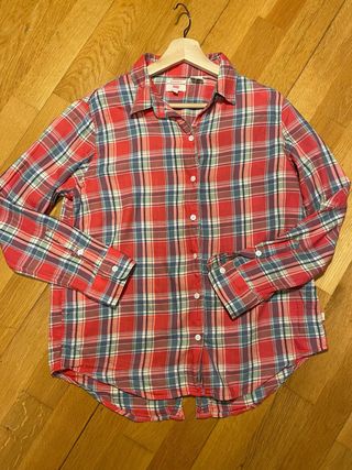 Camisa Levi's cuadros roja Talla S