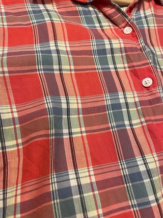 Camisa Levi's cuadros roja Talla S