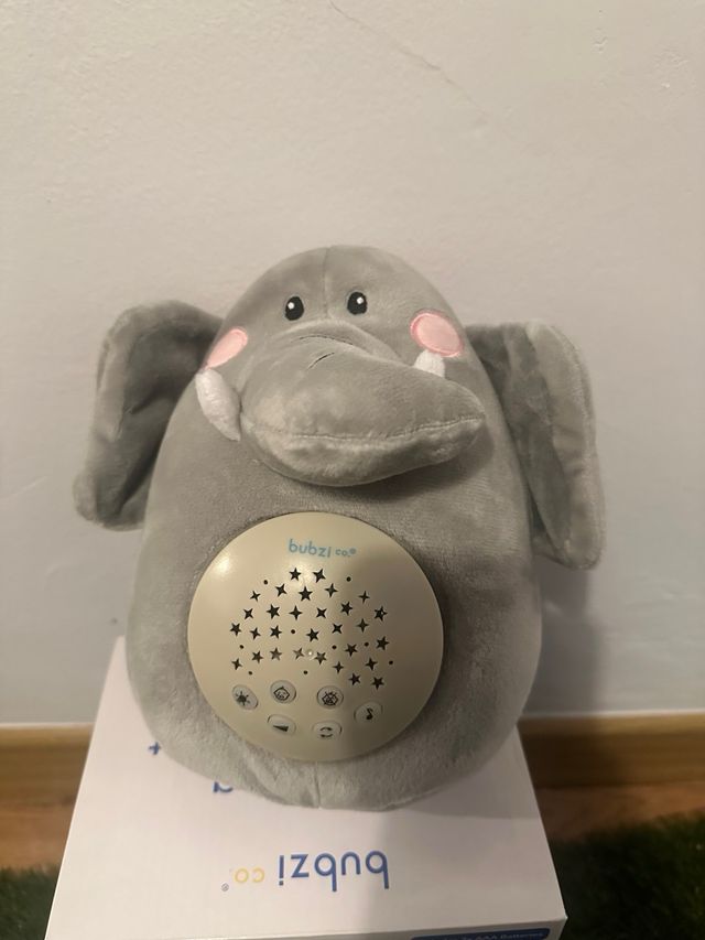 Elefante Sonoro Bubzi. Sonido blanco bebés