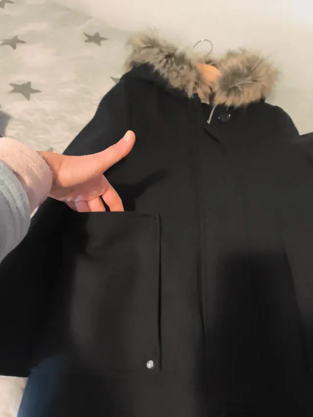 Abrigo paño Zara Talla 13-14