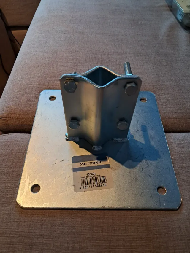 Metronic 450891 Placa Base para Mástil