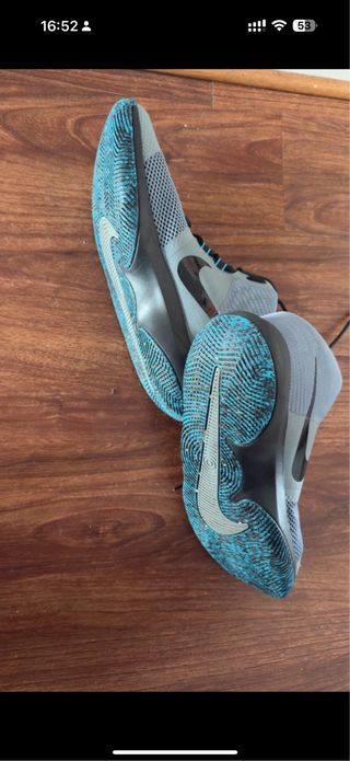 Tênis Nike Air Precision Azul/Cinza