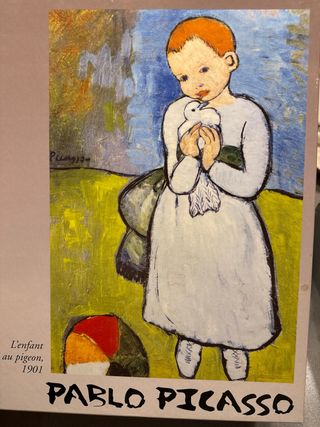 Puzzle Pablo Picasso L'enfant au pigeon