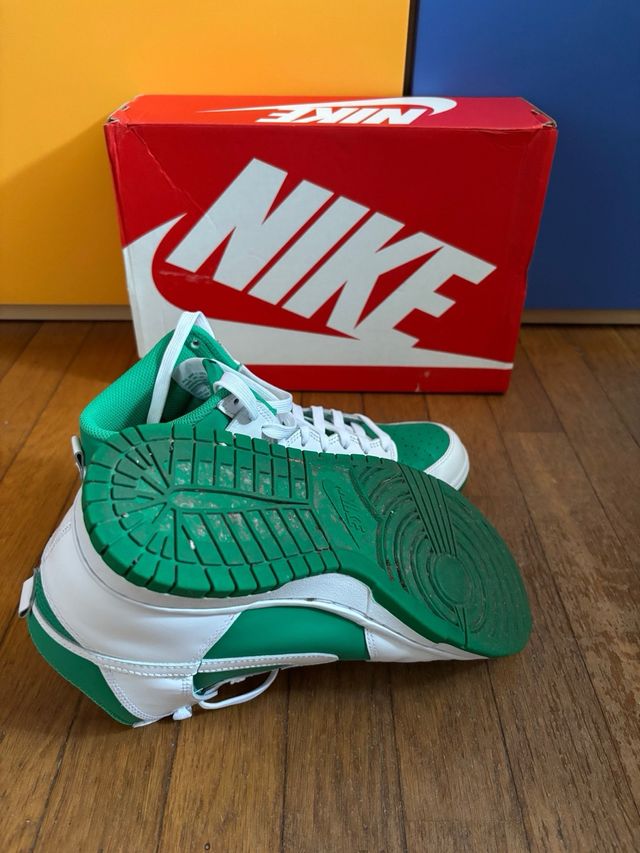 Nike Dunk High Verde e Bianco