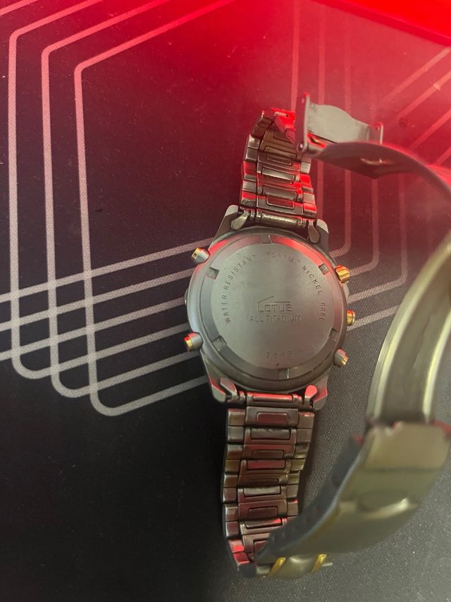 Reloj Lotus Al Titanium originial Poco Usado