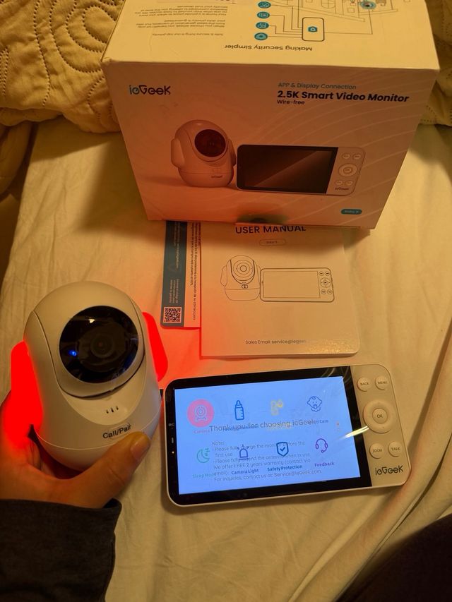 Câmera de Vigilância ieGeek 5.5 2.5K/4MP