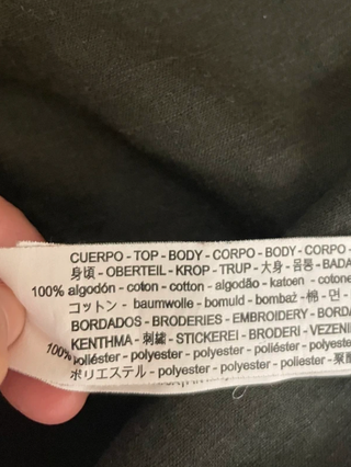 Camisa verde Zara estrellas