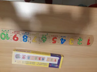 Puzzle de números 1-10