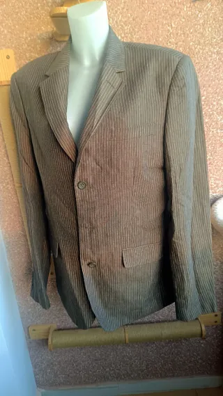 Chaqueta de lino hombre