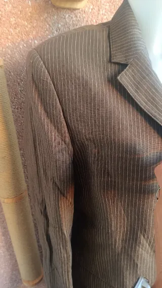 Chaqueta de lino hombre