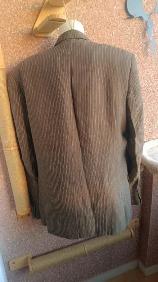 Chaqueta de lino hombre