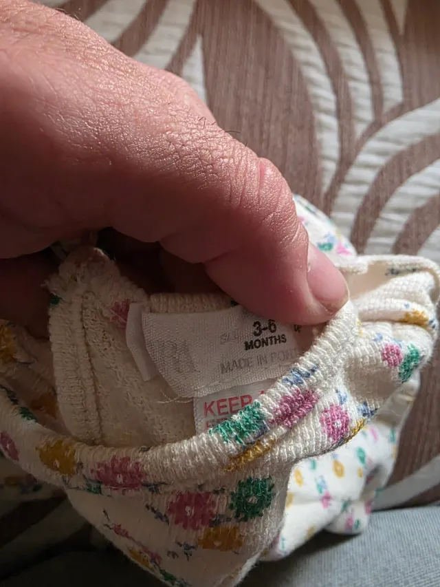 Vestido Zara bebé flores