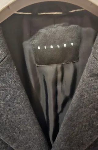 Cappotto Sisley Nero