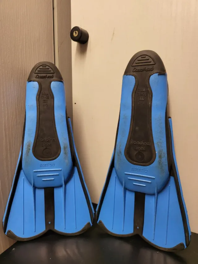 Aletas natación talla 38