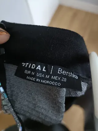 Top fiesta lentejuelas plateadas