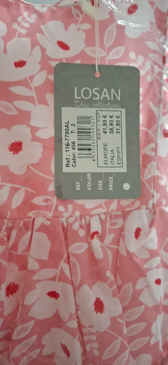 Vestido Verano Losan Flores Niña