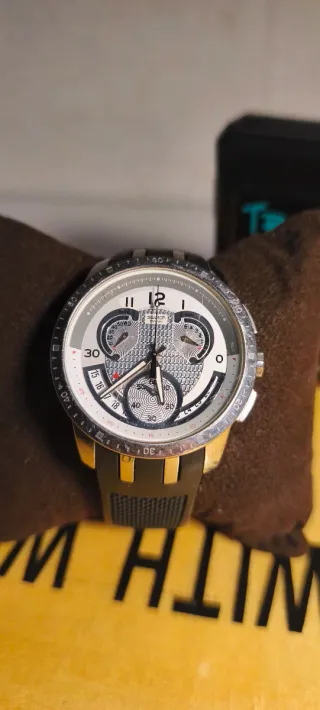 Swatch Irony Retrograde Chrono.