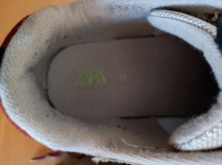 Zapatillas Zara montaña beige T.38