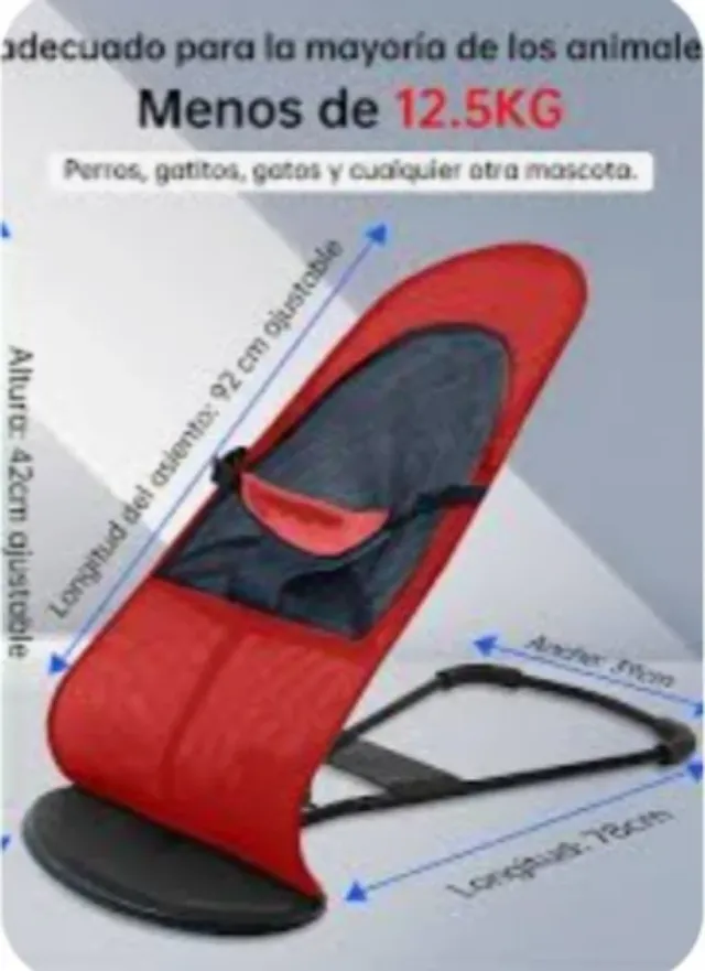 Oscillante pieghevole 4 posizioni + fodera, di ricambio