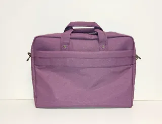 Maletín para portátil morado