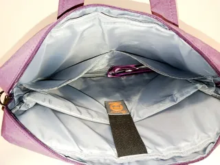 Maletín para portátil morado
