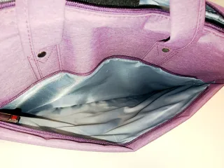Maletín para portátil morado