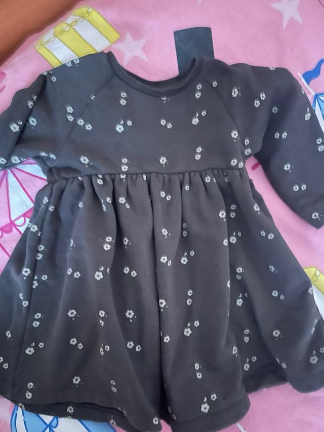 Vestido infantil flores