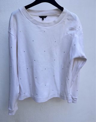 Sudadera Massimo Dutti L con pedrería
