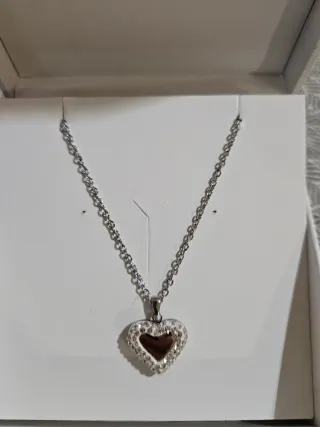 Conjunto Lotus Style Collar y Pulsera Corazón