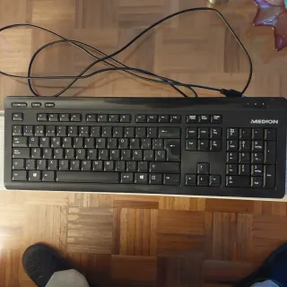 Teclado Medion Negro
